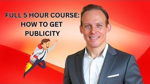 Full Course: How to Get Publicity & Press Coverage On The Radio, Podcasts, Blogs & Journalists