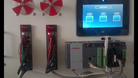 LS Motion Control with PLC LS XGB, HMI eXP40, servo L7S vs L7P