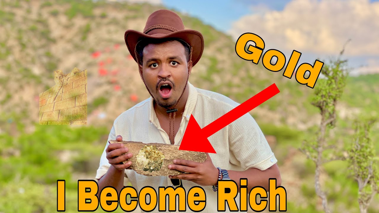 Buuraha Dahabka Laga Qodo Ayaan Booqday Siaan U Qodano Dahab | Gold prospecting video | Altin Arama