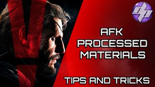 Metal Gear Solid V - The Phantom Pain Fast Processed Materials!