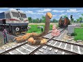 Crying BABY Vs ANACONDA & Two TRAINS :- Stops the Train -: Train Simulator