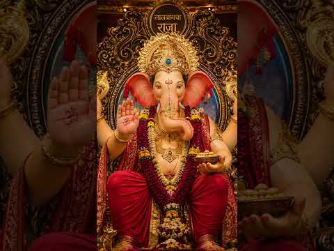 🙏 लालबागचा राजा का दिव्य आशीर्वाद ❤️ | गणपति बप्पा मोरया | Lalbaugcha Raja | #Shorts