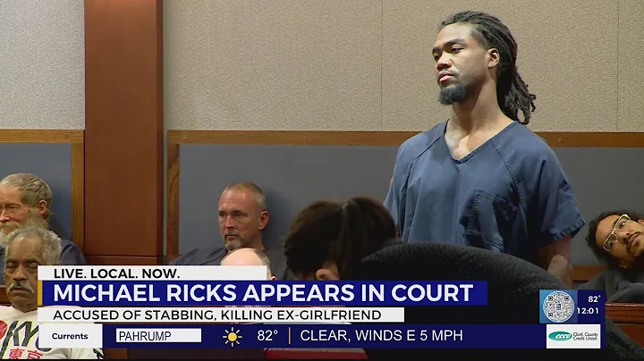 Man accused of killing ex-girlfriend makes initial Las Vegas court appearance