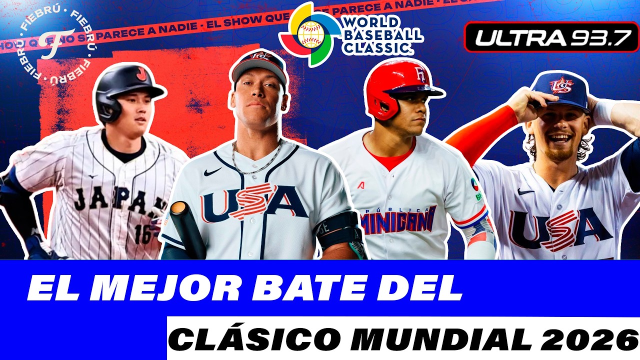 Top candidatos al mejor bateador del WBC 2026 ⚾🔥