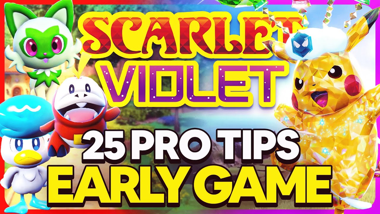 10 Pokemon Scarlet and Violet tips and tricks