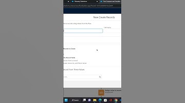 Create Records in Flow Builder Salesforce #salesforce #salesforcedevelopers #create #records #flow