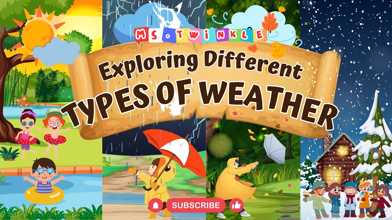 Sing and Learn Different Types of weather