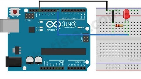 Arduino ile 1 Adet Led Yakma Projesi, Arduino Hobi Projesi, Arduino Project