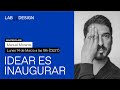 Masterclass con Manuel Moranta: idear es inaugurar | Conferencias ESDESIGN