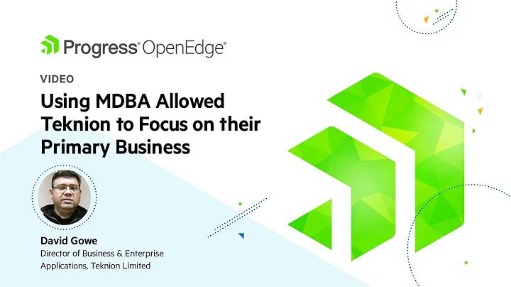Using MDBA Allows Teknion to Focus on their Primary Business