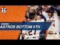 Astros tie it in the 5th with an Altuve homer in Game 5 of the World Series