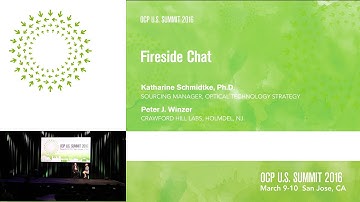 OCP Summit 2016: Fireside Chat with Peter J Winzer & Katharine Schmidtke