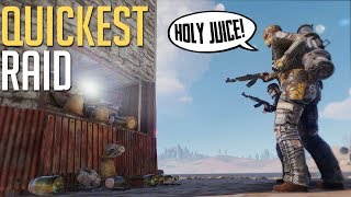 Rust | QUICKEST PROFITABLE RAID EVER (Duo Series)