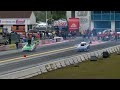 Ulf leanders brian gawlik top alcohol funny car qualifying rnd 2 mission foods drag racing serie