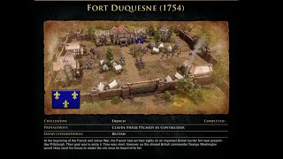 Fort Duquesne (1754) | Historic Battles | Age of Empires 3 Definitive Edition