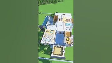 Thumbnail of Minecraft Mega Mansion Timelapse #minecraft #house #minecraftbuilding