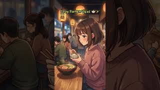 POV: It's 2 AM and you found this ramen spot 🍜🌙 #lofi #cozyvibes #midnightlofi
