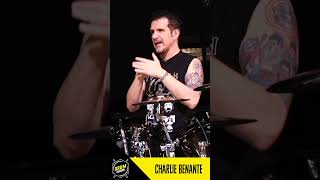 @TheCharlieBenante shares how he honors #vinniepaul iconic @pantera #drums #pantera #tour #bts