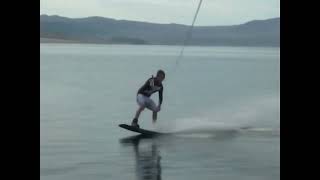 Water Skiing in Lake Meade in Nevada