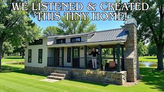 The Attainable Manor TINY HOME - Manor Style, REAL WORLD Price!