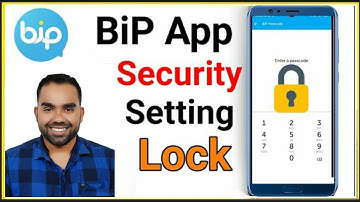 Bip App Security Setting // How to safe your Bip chat list // Bip App Passcode & Touch ID //Privacy