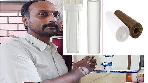 RO WATER PURIFIER SPUN FILTER CHANGING @infokarthik #rowaterpurifierrepair #rowaterfilter #rofilter