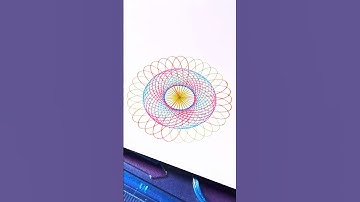 #45 Geometric Spirograph Line Drawing Party🎉