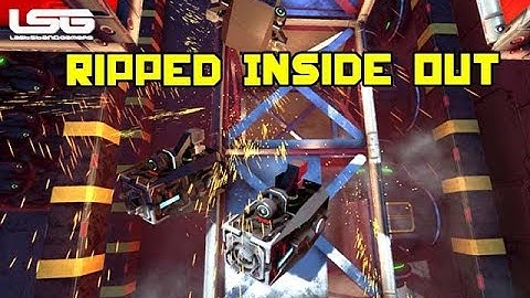 Weapon Rips Ships Inside Out - Space Engineers
