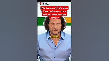 IBM Maximo®️:It’s More Than Software—It’s a Full Business Process Platform