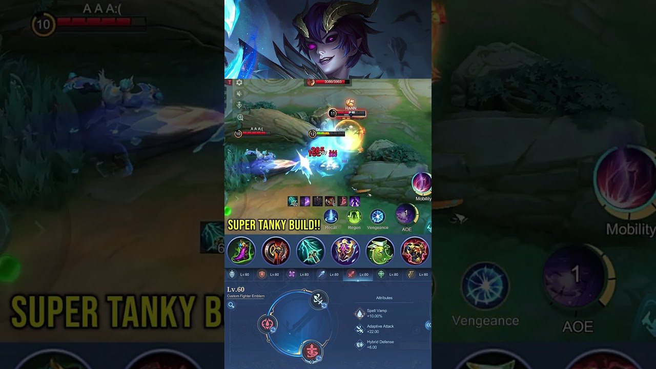 Dyrroth Super Tanky Build 100% Unkillable (Part 29) - MLBB 