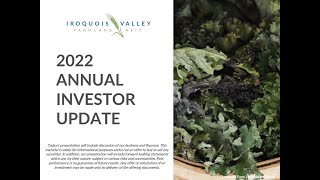 Annual Shareholder Meeting 2022