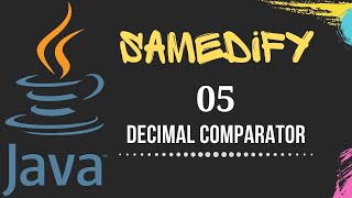 Learn Java Examples - 05 - Decimal Comparator (Ondalık Karşılaştırıcı) #JAVA