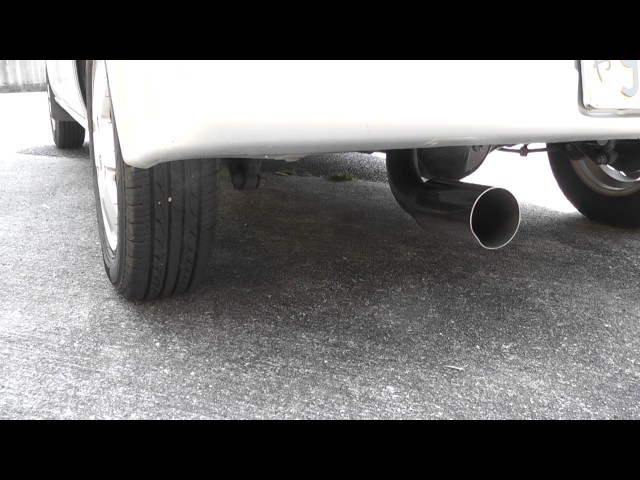 バク音】〇フオクで売られているマフラーをda64 エブリィワゴンに