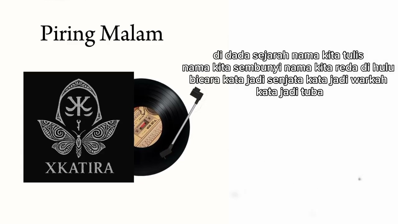Berlagu Kasih - XKATIRA [ Lirik Official ]