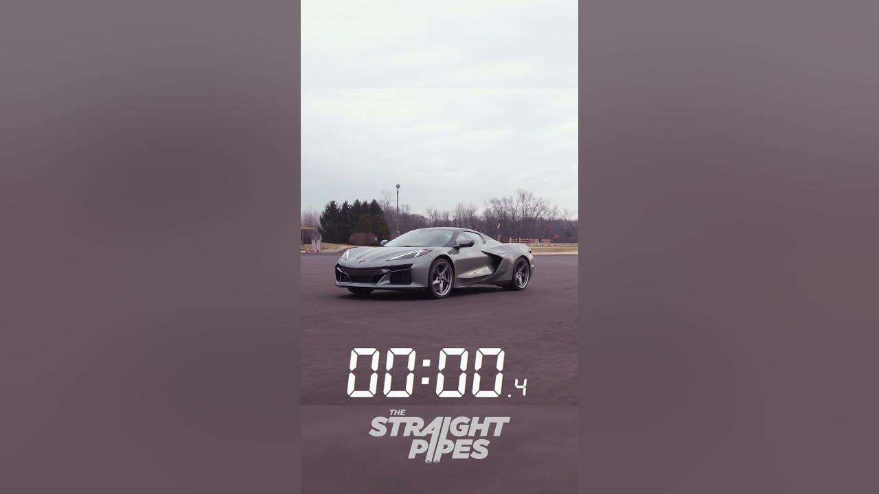 2024 Corvette ERay 060 Launch and Donuts!! YouTube