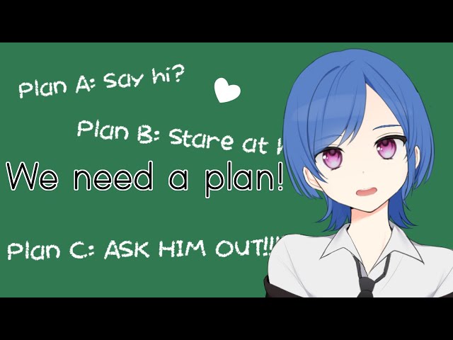 Anxious Girl Brainstorms A Way To Talk To You (ASMR Roleplay) [F4M] class=