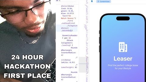 we made this app in 24 hours.. (HACKATHON 1ST PLACE) 