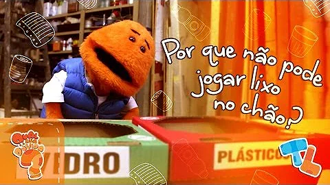 Porque não se pode jogar lixo nas ruas?