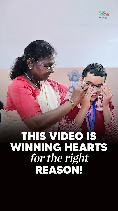 President Droupadi Murmu Gets Emotional | Visually Divyang Students’ Heartfelt Birthday Tribute