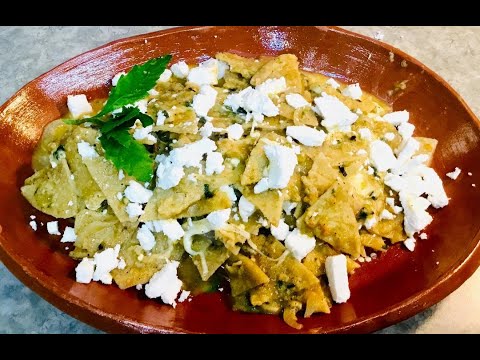 CHILAQUILES RANCHEROS EN SALSA DE MOLCAJETE MUY FACIL Y ECONOMICOS