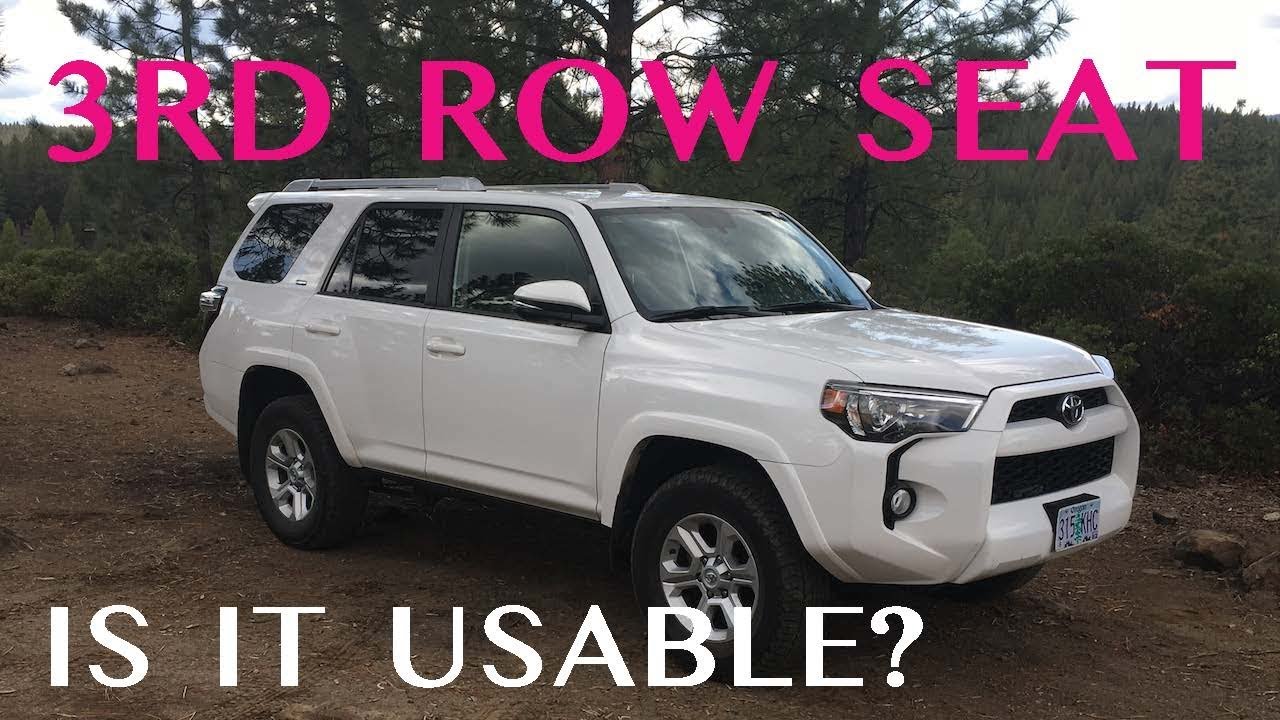 Using the 4Runner 3rd Row - YouTube