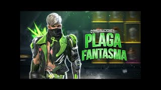 LAS MEJORES COMBINACIONES DE ROPA CON EL SET PLAGA FANTASMA - EN FREE FIRE!