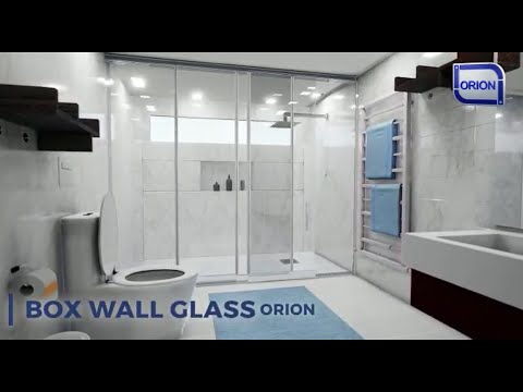 KIT BOX WALL GLASS ORION Apresentação 3D