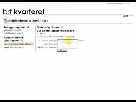 Video: Hur Får Jag Administratörslösenordet