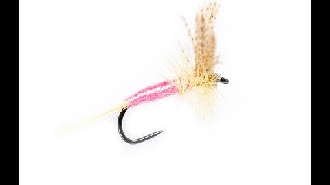 Fish Fishing Flies Cahill Pink Dry Fly