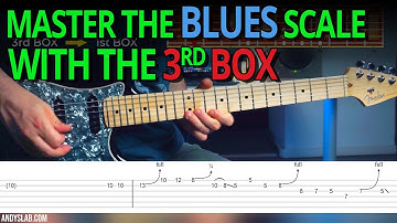 Master the BLUES SCALE with the 3rd BOX