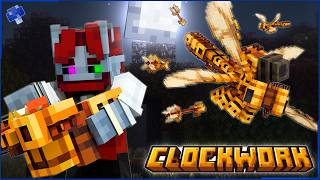 СТИМПАНК, АРБАЛЕТЫ и КРЫЛЬЯ в Майнкрафте | Clockwork