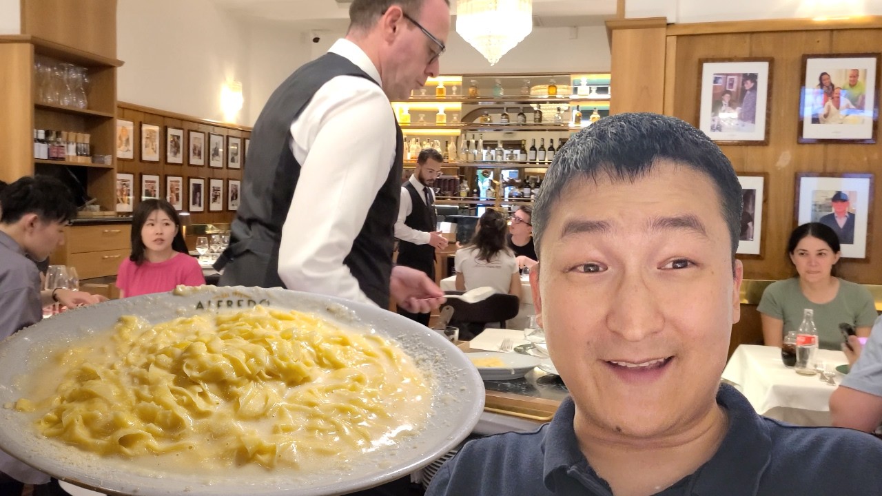 Пробуем первые феттучини «Альфредо»! Самая большая туристическая ловушка в Италии?