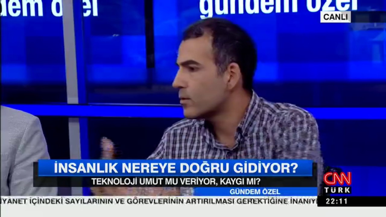 Boğaziçi Üniversitesi öğretim üyeleri Cem Say, İbrahim Semiz ve Umut Şahin CNN Türk'te