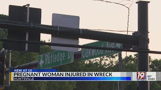 Pregnant Woman Taken to Hospital After Wreck in Huntsville | Aug. 18, 2025 | News 19 at 10 p.m.